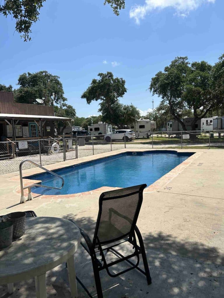 rv parks near gregory tx